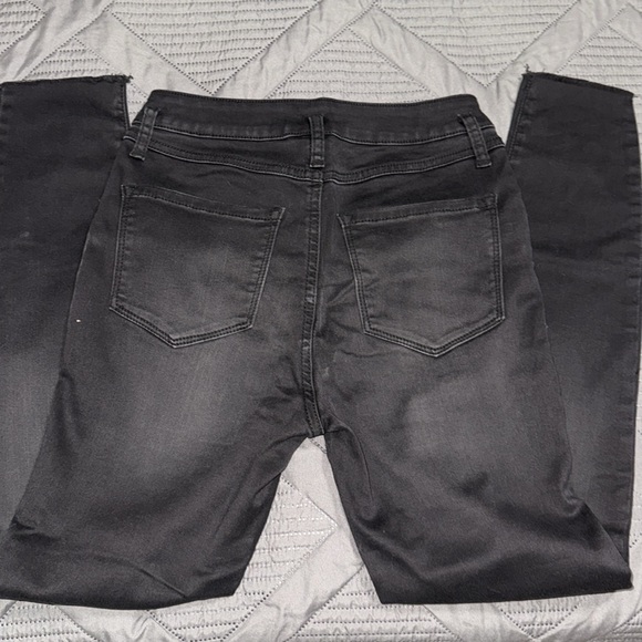 Rewash Women Juniors Skinny Jeans Color Black Size 5/27 Good Condition - Picture 4 of 6